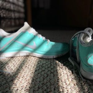 SALE!! ONE DAY!! RARE TIFFANY BLUE Nike Sneakers